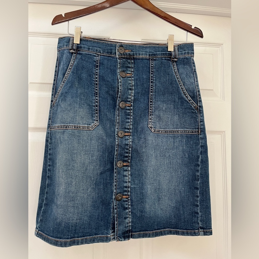 Joe Fresh Blue Denim Skirt
